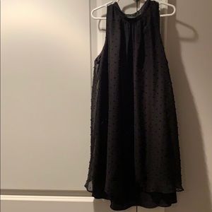 Black sleeveless Daughter dress with Tie in back